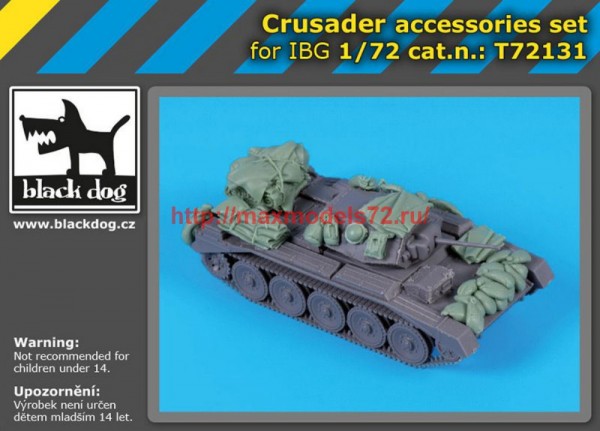BDT72131   1/72 Crusader accessories set (thumb58256)