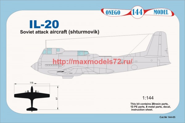OnegoM144-05   IL-20 soviet attack aircraft (shturmovik) (thumb58874)