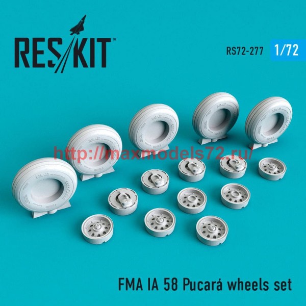 RS72-0277   FMA IA 58 Pucar? wheels set (thumb52350)