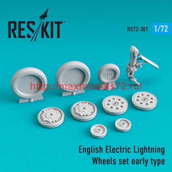 RS72-0301   EE Lightning Wheels set early type (thumb52398)