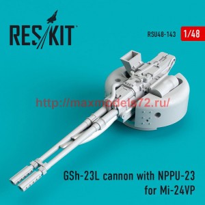 RSU48-0143 GSh-23L cannon with NPPU-23 for Mi-24VP (thumb52327)