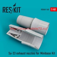 RSU48-0148   Su-33 exhaust nozzles for Minibase Kit (thumb52336)