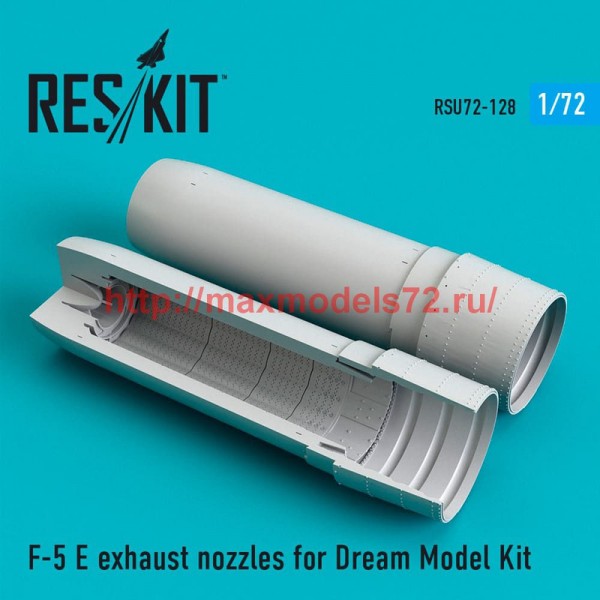 RSU72-0128   F-5 E exhaust nozzles for Dream Model Kit (thumb52451)