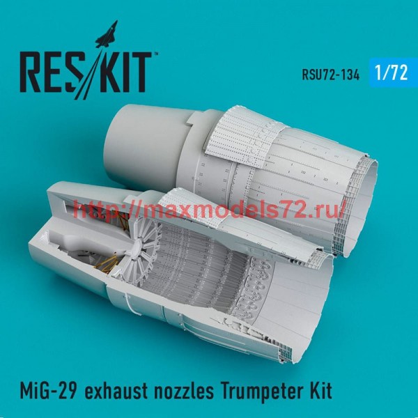 RSU72-0134   MiG-29 exhaust nozzles Trumpeter Kit (thumb52457)
