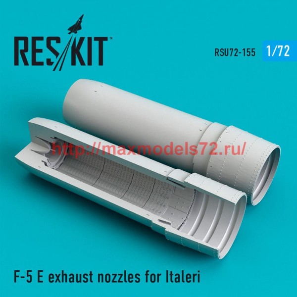 RSU72-0155   F-5 E exhaust nozzles for Italeri (thumb52496)