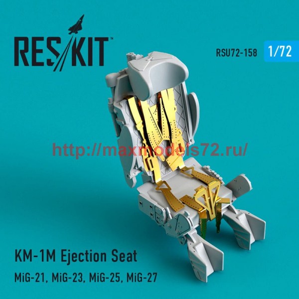 RSU72-0158   KM-1M Ejection Seat (MiG-21, MiG-23, MiG-25, MiG-27) (thumb52500)
