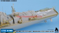 TetraSE-70037   1/700 HMS TYPE 23 Frigate — Westminster [F237] Detail-up Set (for Trumpeter) (attach7 58720)