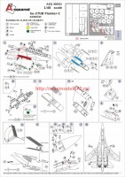 A-squared48002   Su-27UB Flanker-C Exterior (for G.W.H kit) (attach4 57594)
