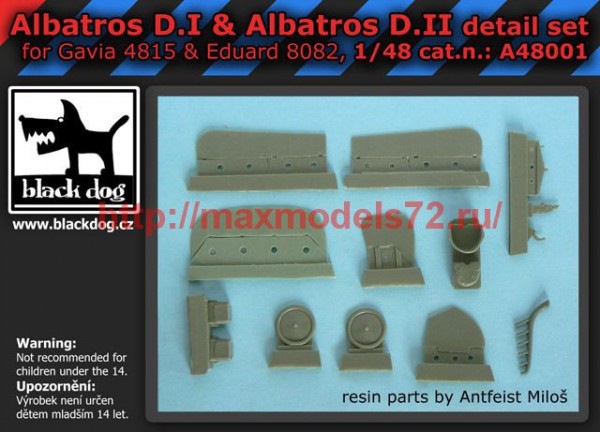BDA48001   1/48 Albatros D.I & D.II (thumb54723)
