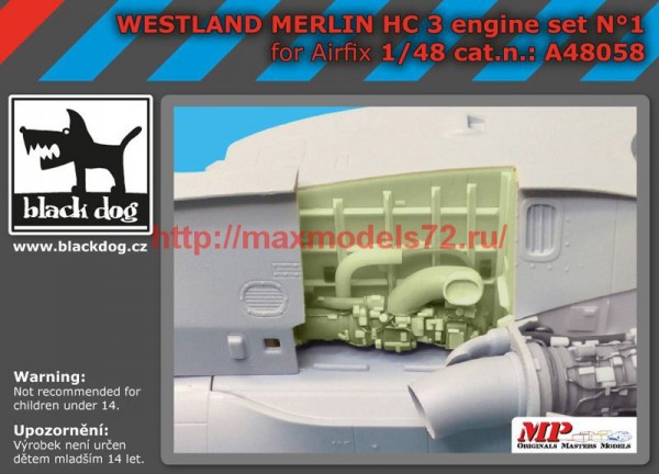 BDA48058   148  Westland Merlin HC 3 engine set N°1 (thumb55039)