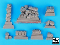 BDT72037   German Pz.Kpw III Ausf.N DAK accessories set (attach1 53132)