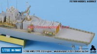 TetraSE-70037   1/700 HMS TYPE 23 Frigate — Westminster [F237] Detail-up Set (for Trumpeter) (attach6 58720)