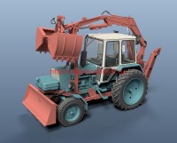 BM3592   UMZ-6 excavator (Based on MTZ tractor) (attach3 57277)