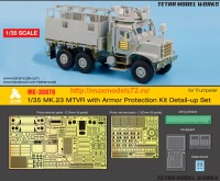 TetraME-35070  1/35 MK.23 MTVR with Armor Protection Kit Detail-up Set (for Trumpeter) (thumb61263)