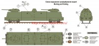 UMT691   Armored platform of the armored trains «Kozma Minin» and «Ilya Muromets» (type PL-42) (attach1 54480)