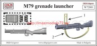 OKBW72001   M79 grenade launcher (attach2 57503)