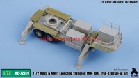 TetraME-72019   1/72 M983 HEMTT & M901 Launching Station of MIM-104F [PAC-3] Detail-up Set (for Trumpeter) (attach4 58687)