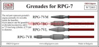 OKBW72003   Grenades for RPG-7 (4 types) (attach1 57510)