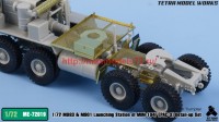 TetraME-72019   1/72 M983 HEMTT & M901 Launching Station of MIM-104F [PAC-3] Detail-up Set (for Trumpeter) (attach3 58687)