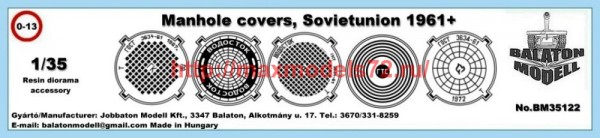BM35122   Manhole covers, Sovietunion 1961+(RIM) (thumb58566)