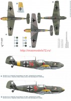 CD72123   Bf-109 E ErgGr.JG 77/ ErgJGr. Ost (attach3 59133)