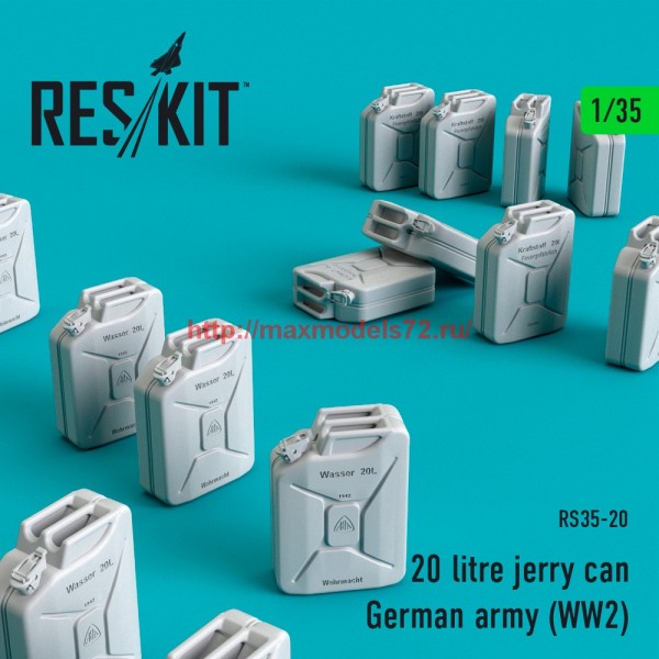 RS35-0020   20 litre jerry can - German army (WW2) (thumb58072)