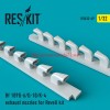 RSU32-0049   Bf 109G-6/G-10/K-4 exhaust nozzles for Revell kit (thumb58170)