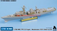 TetraSE-70037   1/700 HMS TYPE 23 Frigate — Westminster [F237] Detail-up Set (for Trumpeter) (attach1 58720)