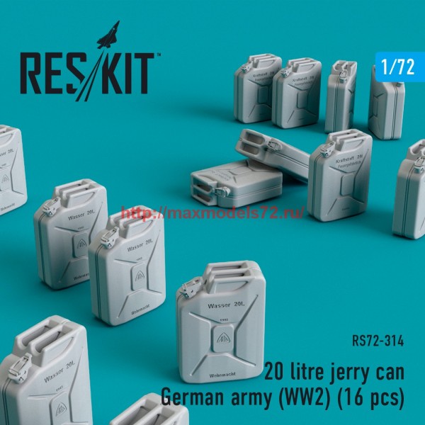 RS72-0314   20 litre jerry can - German army (WWll) (16 pcs) (thumb59279)