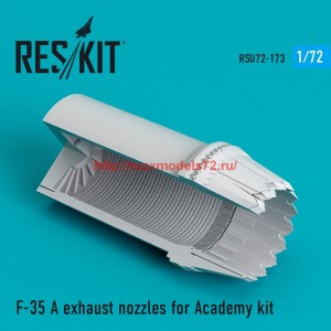 RSU72-0173   F-35 A exhaust nozzles for Academy kit (thumb59565)
