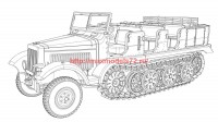 ACE72568   SdKfz.6/1 Zugkraftwagen 5t Artillerie (attach5 62772)