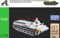 AMinA151  МТ-ЛБ  многоцелевой транспортер-тягач легкий бронированный  MT-LB Multipurpose Armored Vehicle (thumb61185)