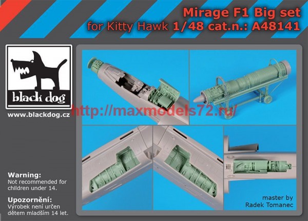 BDA48141   1/48 Mirage F1  big set (thumb62361)