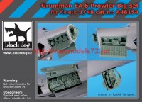 BDA48154   1/48 Grumman EA 6 Prowler  big set (thumb62419)