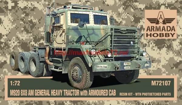 AMM72107   M920 8X8 AM GENERAL HEAVY TRACTOR with ARMOURED CAB (thumb61486)