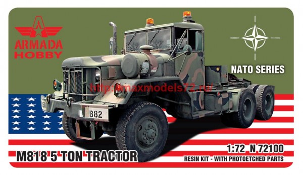 AMN72100   M818 5 ton Tractor (thumb61411)