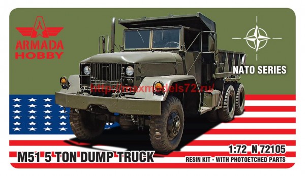 AMN72105   M51 5 ton DUMP TRUCK (thumb61416)