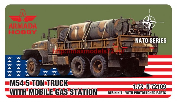 AMN72109   M54 5 ton TRUCK with MOBILE GAS STATION (thumb61424)