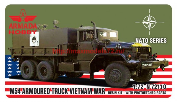 AMN72110   M54 ARMOURED TRUCK VIETNAM WAR (thumb61426)