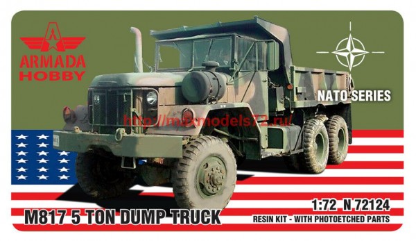AMN72124   M817 5 ton DUMP TRUCK (thumb61438)