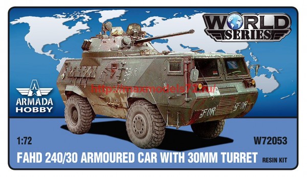 AMW72053   FAHD 240/30 ARMOURED CAR with 30mm TURRET (thumb61480)