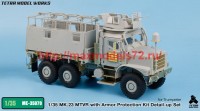 TetraME-35070  1/35 MK.23 MTVR with Armor Protection Kit Detail-up Set (for Trumpeter) (attach1 61263)