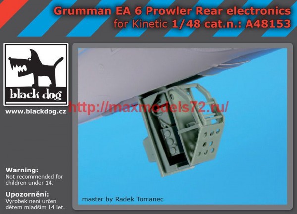 BDA48153   1/48 Grumman EA 6 Prowler rear electronic (thumb62415)