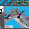 BDA72108   1/72 S2F Tracker wings folding (thumb62313)