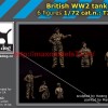 BDT72136   1/72 British WW II tank crew (thumb62272)