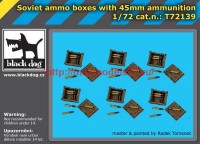 BDT72139   1/72 Soviet ammo boxes with 45 mm amunition (thumb62284)
