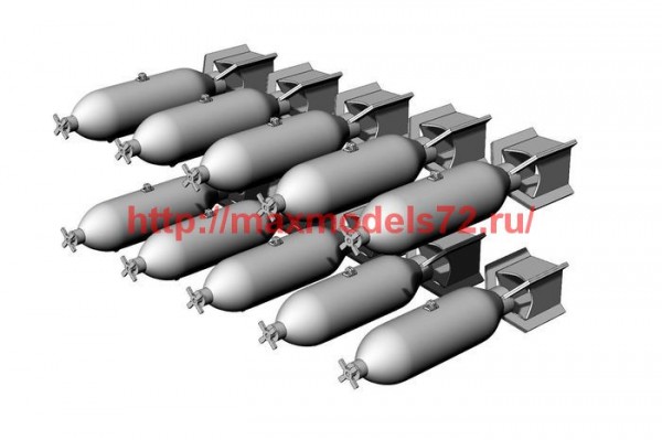 BRL48165   US GP 100lb AN-M30A1 bombs (10pcs) (thumb62239)