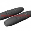 BRL72264   Mk77 napalm tank (2pcs) (thumb62191)