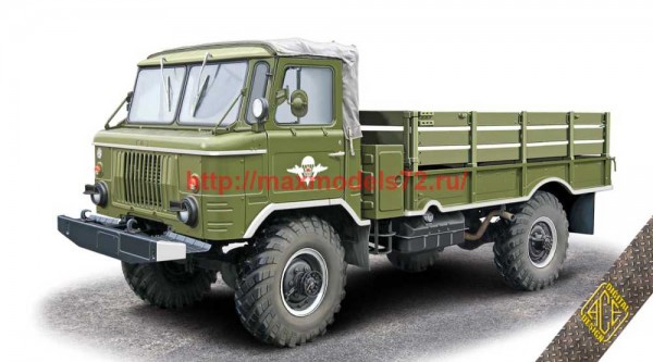 ACE72186   Soviet GAZ-66B Air portable 4x4 truck (thumb71715)