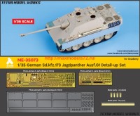 TetraME-35073   1/35 German Sd.kfz.173 Jagdpanther Ausf.G1 Detail-up Set (for Academy) (thumb63617)